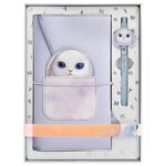 Other goods Nimmy  Nimmy Big Eyed Pet 2.0 Rabbit 2-in-1 Notebook + Pen Set - Purple 