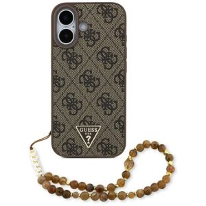 Muud kaubad Guess  Guess 4G Strap Triangle Logo MagSafe case for iPhone 17 - brown 