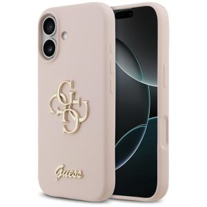 Muud kaubad Guess  Guess Silicone Big 4G Script Case for iPhone 17 - Pink 