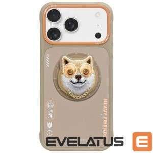 Muud kaubad Nimmy  Nimmy Glasses Cool nag MagSafe case for iPhone 17 Pro Max - beige 