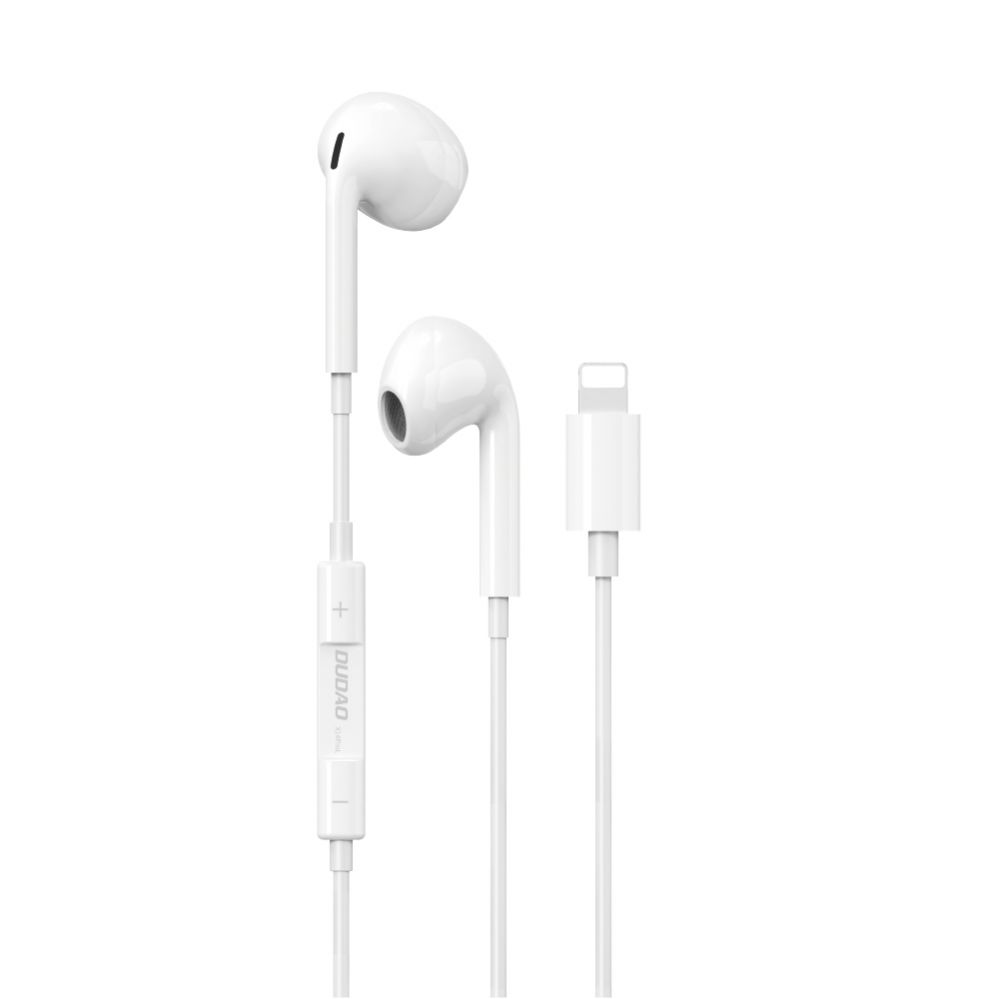 Kõrvaklapid Dudao Dudao X14PROL-W1 in-ear headphones with Lightning connector white (X14PROL-W1)