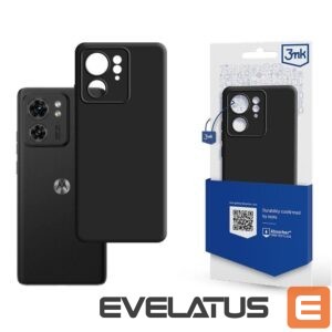 Back panel cover 3MK  3mk Matt Case for Motorola Edge 40 - black 