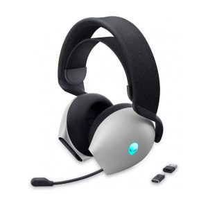 Wireless headphones Dell  Alienware Dual Mode Wireless Gaming Headset - AW720H (Lunar Light) 