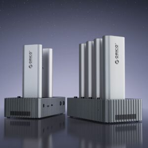 Other Computer Accessory Orico  Orico IT48N-C 4-Disk Docking Station with M.2 NVME Clone Function - Gray 