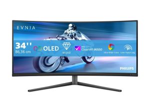 Monitor Philips  34M2C6500/00 QD OLED Gaming Monitor 34" 3440x1440/21:9/0.03ms/HDMI DisplayPort USB Headphone Out 