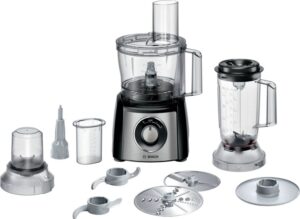 Mixers and blenders Bosch  | Food Processor MultiTalent 3 Plus | MCM3PM386 | 900 W | Number of speeds 2 | Bowl capacity 2.3 L | Black/Stainless steel 