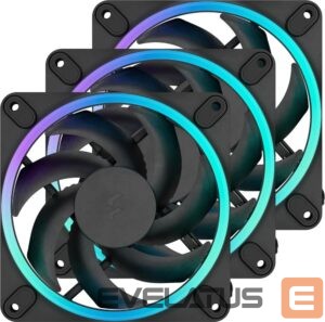 Cooler Fractal Design  | Computer Fan, 3-pack | Momentum 12 RGB 