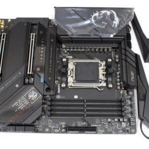 Motherboard for Intel processors MSI  SALE OUT.  USED, REFURBISHED, WITHOUT ACCESSORIES, ONLY BACK PANEL, AND ANTENA INCLUDED 