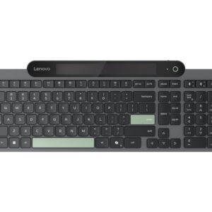 Computer keyboard Lenovo  Self-Charging Bluetooth Keyboard-US Euro | Keyboard | Bluetooth | US Euro | Black 