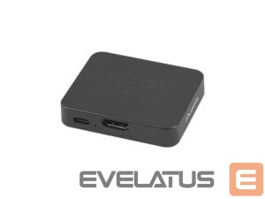Charger Lanberg  Splitter video HDMI to 2X HDMI 4K, USB-C Port, Black | SPV-HDMI-1002 