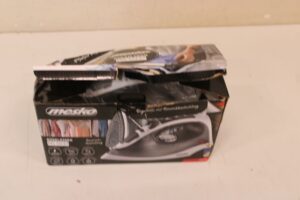 Iron Mesko  SALE OUT.  MS 5037 Steam iron 2800W, Grey |  MS 5037 | Steam Iron | 2800 W | Water tank capacity 170 ml | Continuous steam 35 g/min | Grey | DAMAGED PACKAGING, SCRATCHED ON KERAMIC PLATE 