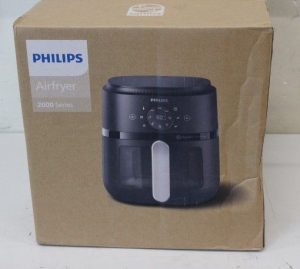 Lauagrillid Philips  SALE OUT.  Airfryer | NA221/00 2000 series | Power 1500 W | Capacity 4.2 L | Rapid Air technology | Black/Silver | DAMAGED PACKAGING 