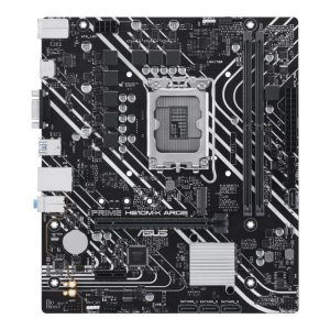 Motherboard for Intel processors Asus  PRIME H610M-K ARGB | Processor family Intel H610 | Processor socket LGA1700 Socket | 2 DIMM slots - DDR5, non-ECC, unbuffered | Supported hard disk drive interfaces SATA-600, 1 x M.2 | Number of SATA connectors 4 