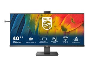 Monitor Philips  Business Monitor 40B1U5601H/00	  40 " IPS 3440 x 1440 pixels 21:9 4 ms 300 cd/m² Black 100 Hz 