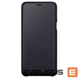 Aizmugurējais vāciņš Samsung  A6 Plus 2018 A605 Wallet Cover EF-WA605CBE Black