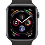 Viedpulksteni Apple  Watch Series 4 40mm Aluminium Sport Band Aluminium Black