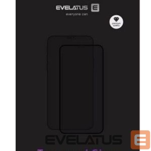 Protective glass Evelatus Samsung Galaxy A35 2.5D Full Cover Japan Glue Glass Anti-Static Black