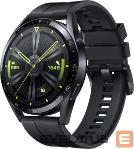 Viedpulksteni Huawei  Watch GT 3 46mm With Black Sport Strap Black