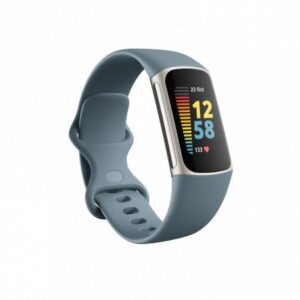 Fitnesa aproce Fitbit  Charge 5 Steel Blue Platinum