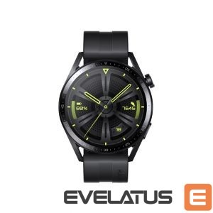 Viedpulksteni Huawei  GT 3 (46 mm)  Smart watch Black Stainless Steel 