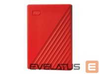 Computer components Western Digital  WD My Passport 2TB portable HDD Red 
