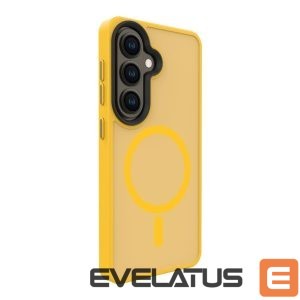Back panel cover Evelatus Samsung Galaxy S26 Hybrid Case with Magnetic PC+TPU Orange