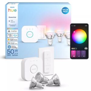 LED spuldze Philips Hue  E WCA 345 GU10 3kit EU | 