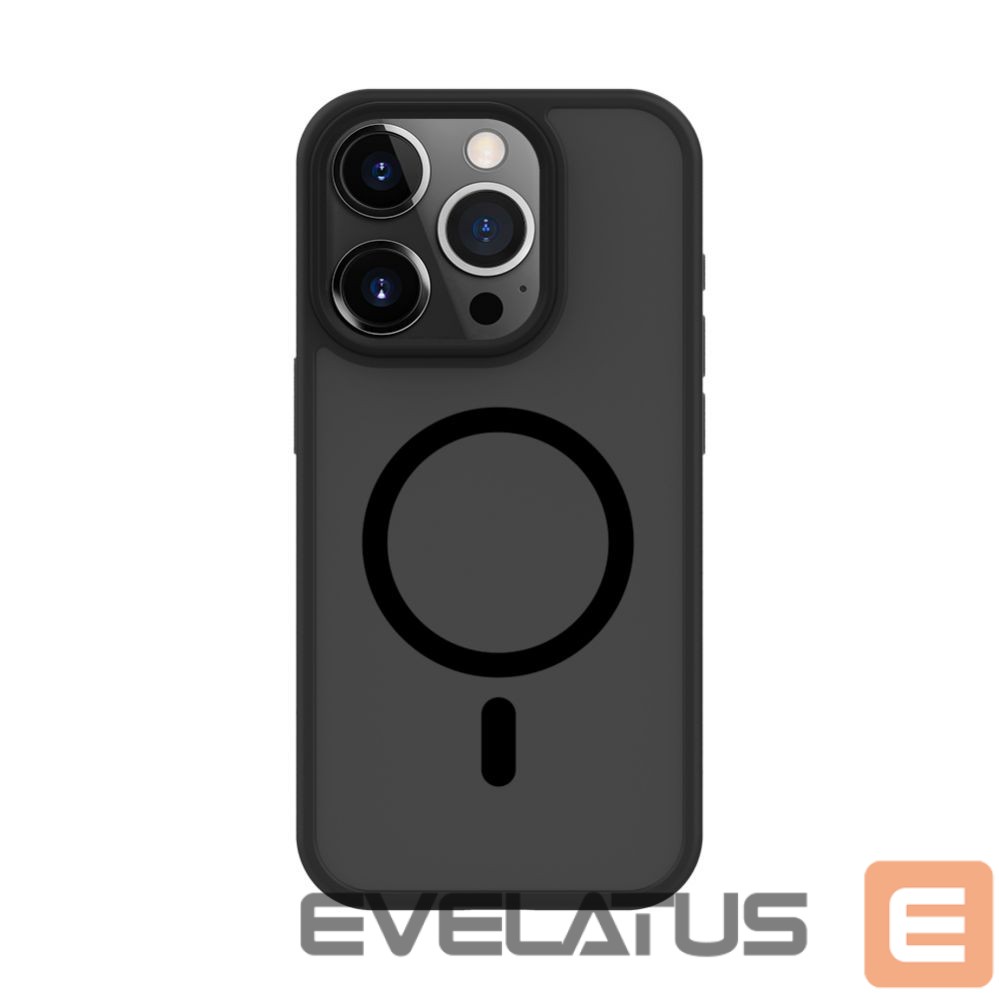 Back panel cover Connect Apple iPhone 13 Pro Max Hybrid Case With Magnetic PC+TPU Black