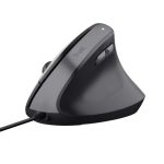 Kompiuterio pelė Trust  MOUSE USB OPTICAL BAYO II/ERGONOMIC BLACK 25144 