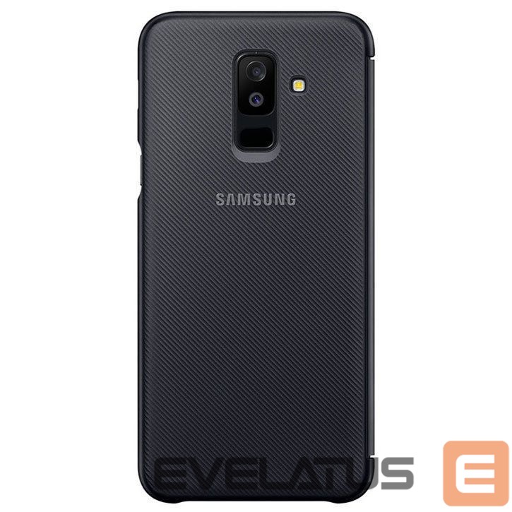 Tagakaaned Samsung A6 Plus 2018 A605 Wallet Cover EF-WA605CBE Black