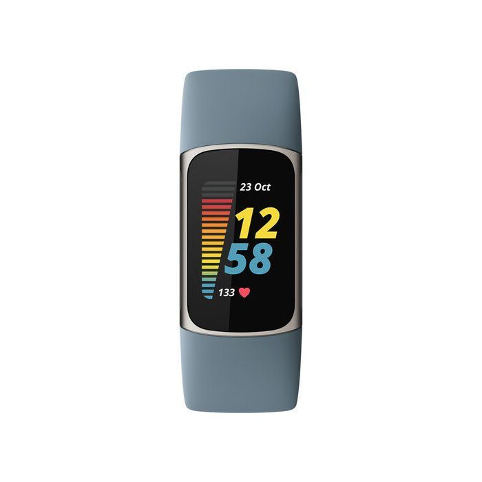 Fitnesa aproce Fitbit Charge 5 Steel Blue Platinum