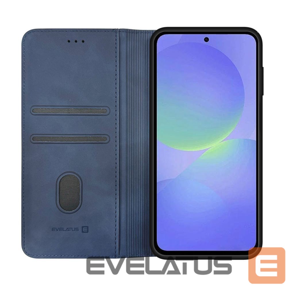 Kaaned - kaaned Evelatus Samsung Galaxy A37 Book case Dark Blue