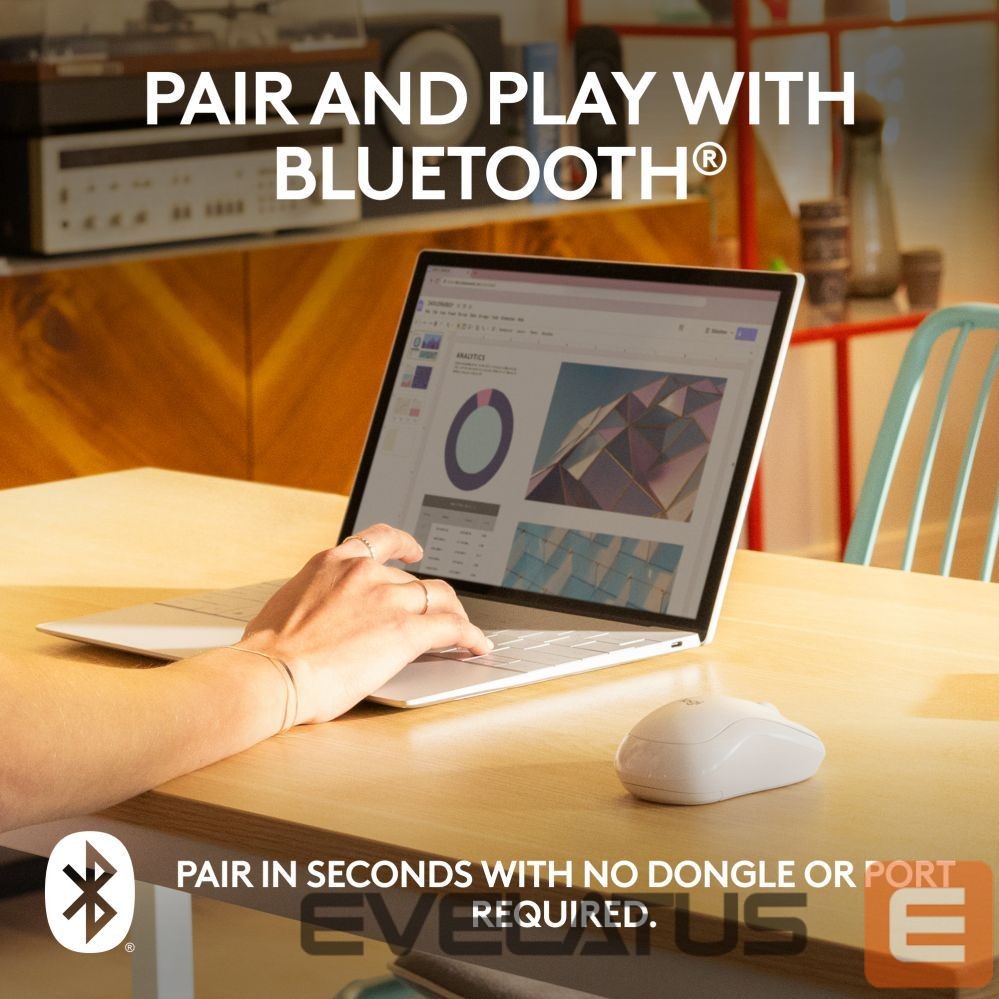 Computer accessories Logitech LOGI M240 Silent Bluetooth Mouse - WHITE