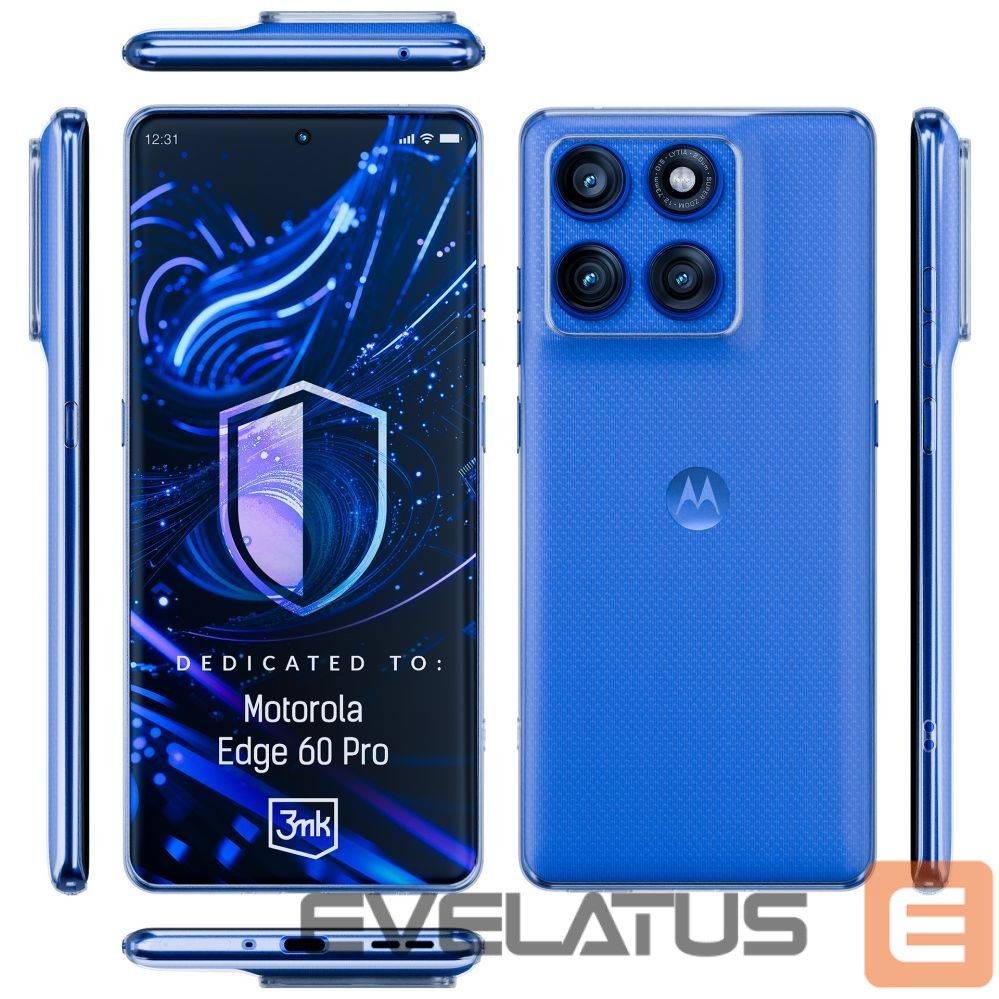 Muud kaubad 3MK 3mk Clear Case for Motorola Edge 60 Pro - transparent