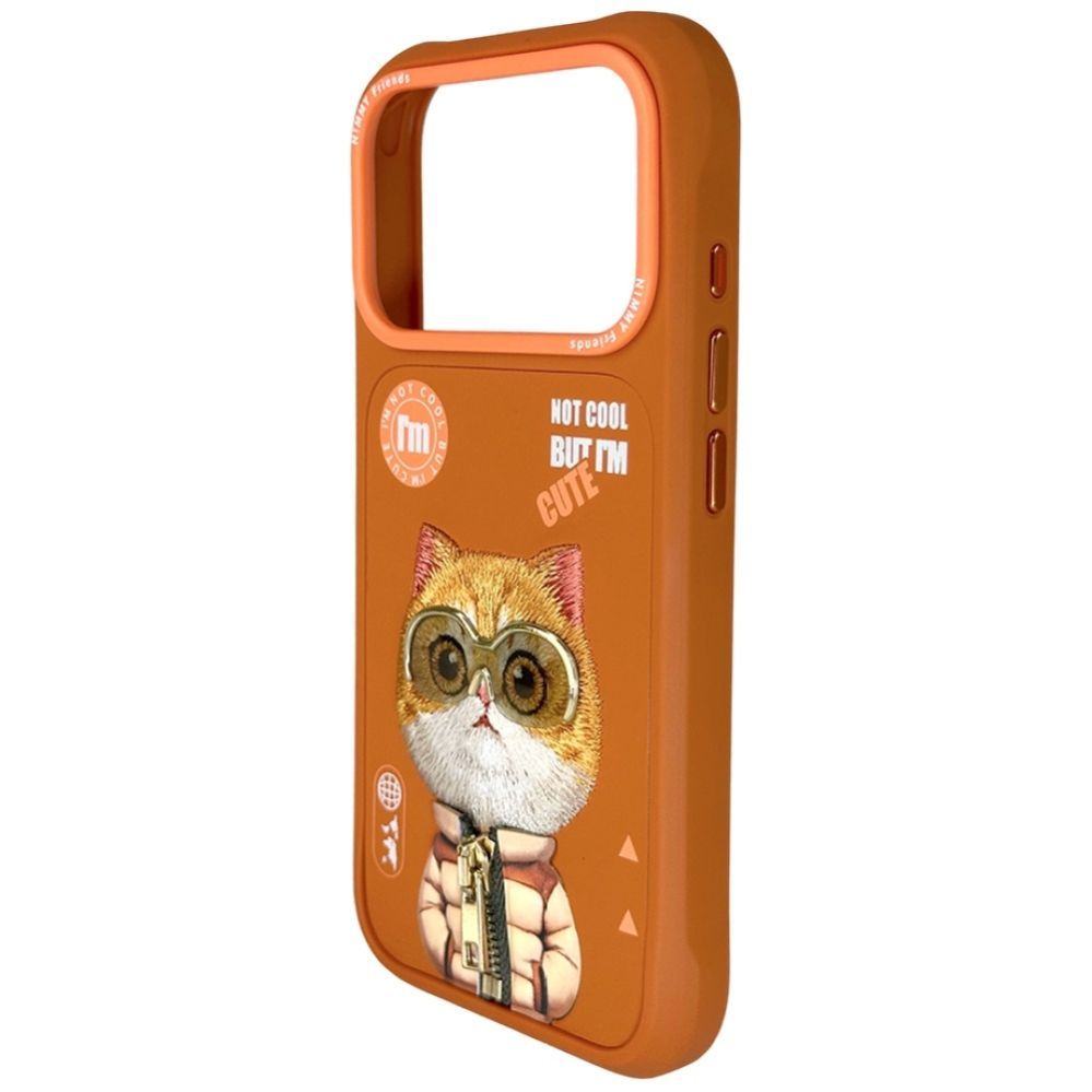Другие товары Nimmy Nimmy Cool&Cute 2.0 Cat Case for iPhone 17 Pro Max - Orange