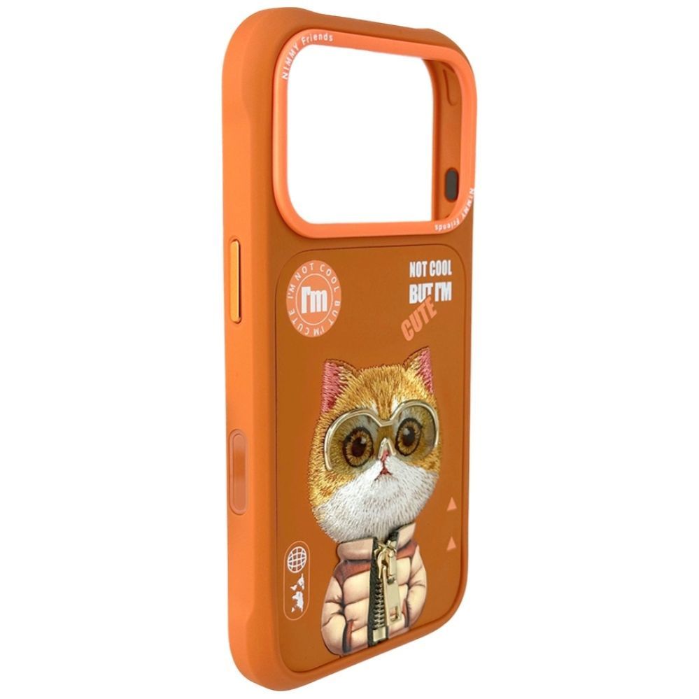 Другие товары Nimmy Nimmy Cool&Cute 2.0 Cat Case for iPhone 17 Pro Max - Orange