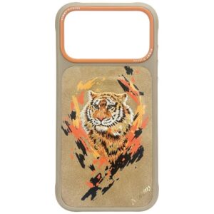 Citas preces Nimmy  Nimmy Tiger MagSafe case for iPhone 17 Pro Max - light brown 