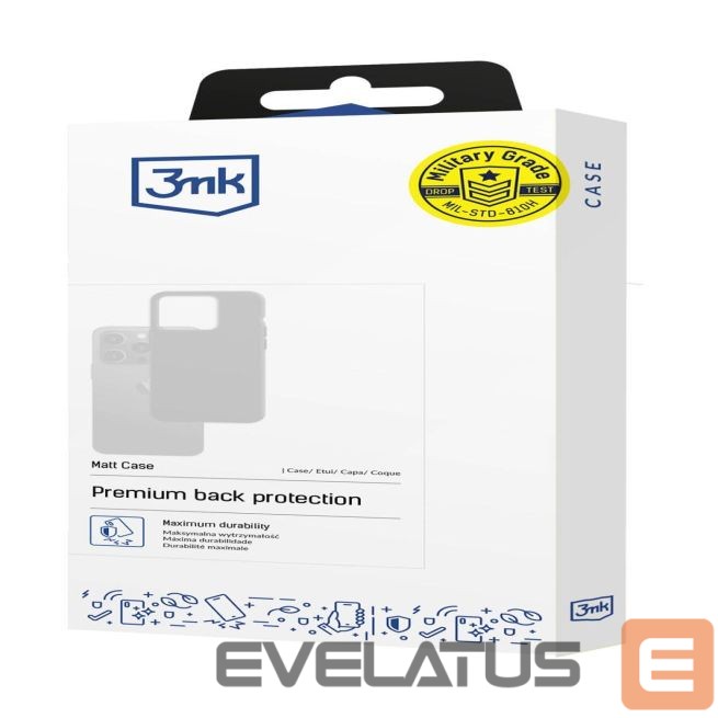 Muud kaubad 3MK 3mk Matt Case for Xiaomi Redmi Note 15 Pro - black