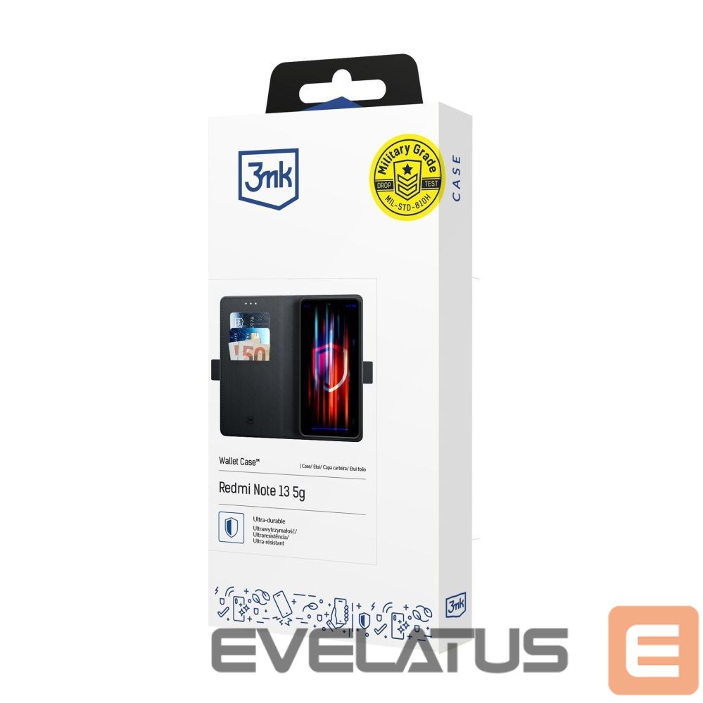 Muud kaubad 3MK 3mk Wallet Case for Xiaomi 15T Pro 5G - Black