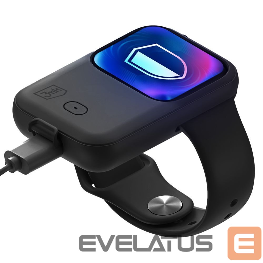 Muud kaubad 3MK 3mk Endurance Powerbank for Apple Watch 49 mm 2.5W 1200mAh USB-C - black