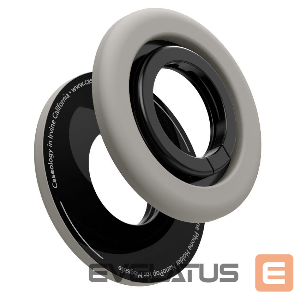 Muud kaubad Spigen Spigen Nano Pop MagSafe Magnetic Ring for Phone - Gray and Black