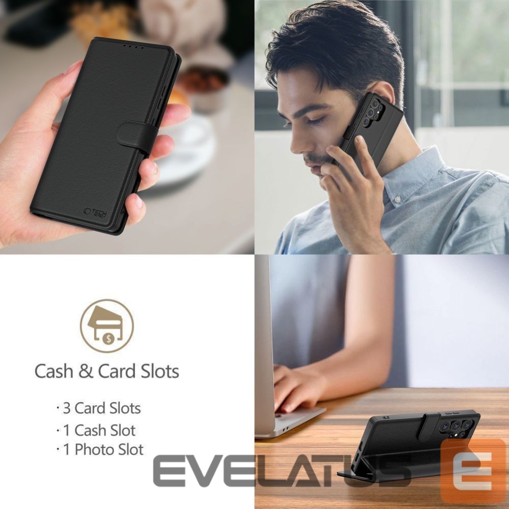 Muud kaubad Tech-Protect Tech-Protect Wallet Case for Xiaomi Poco F8 - Black