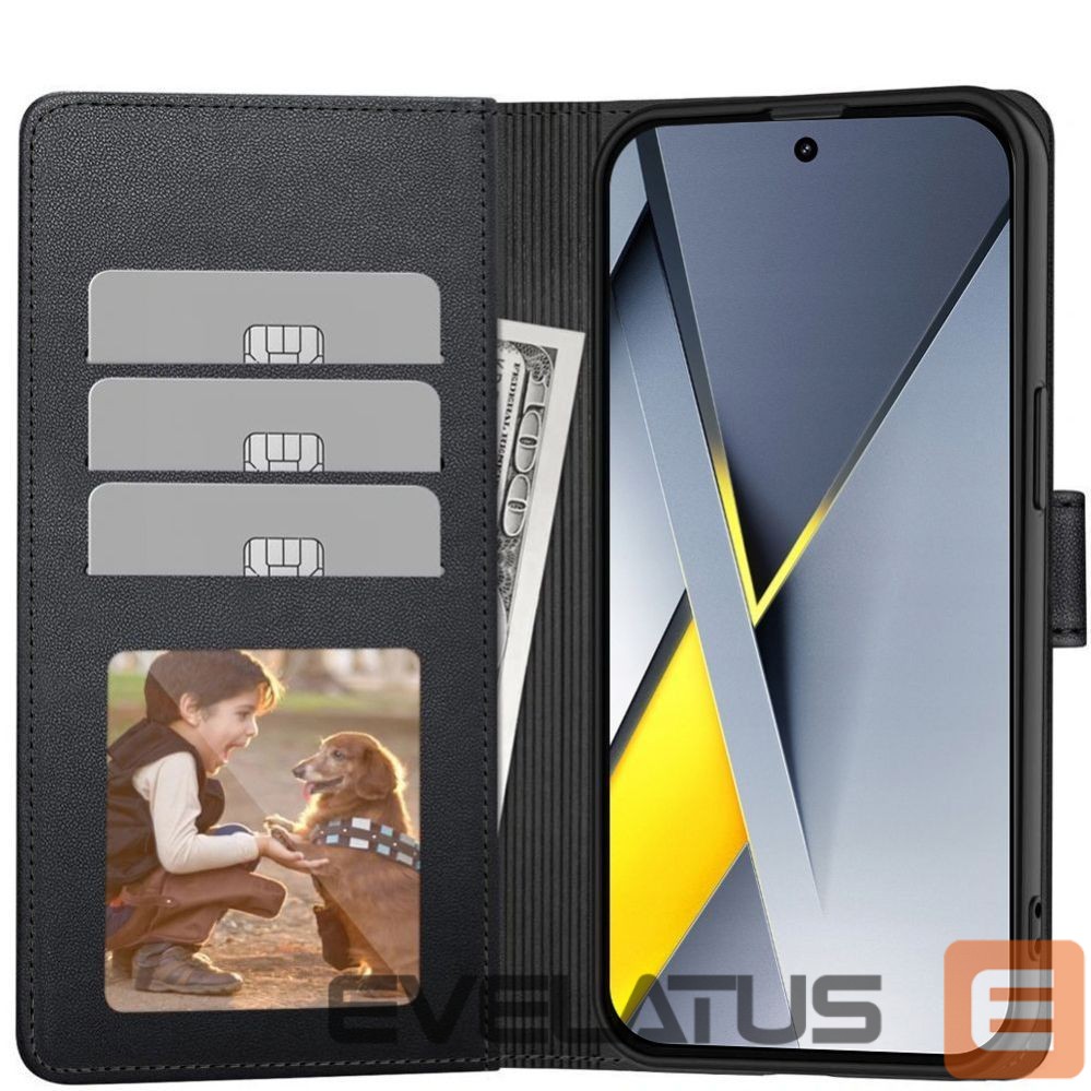 Muud kaubad Tech-Protect Tech-Protect Wallet Case for Xiaomi Poco F8 - Black