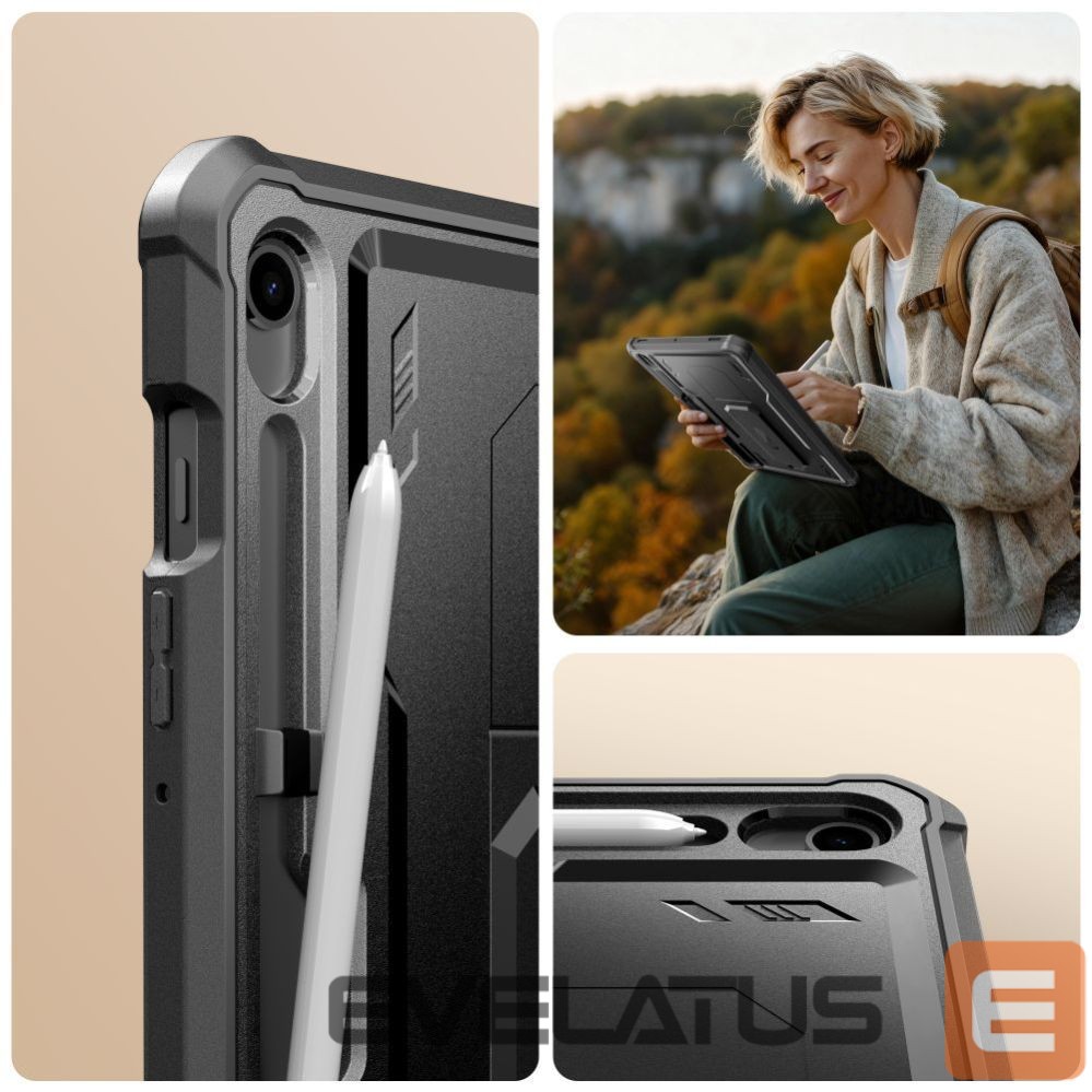 Muud kaubad Tech-Protect Tech-Protect Kevlar Pro Case for Samsung Galaxy Tab S9 - Black