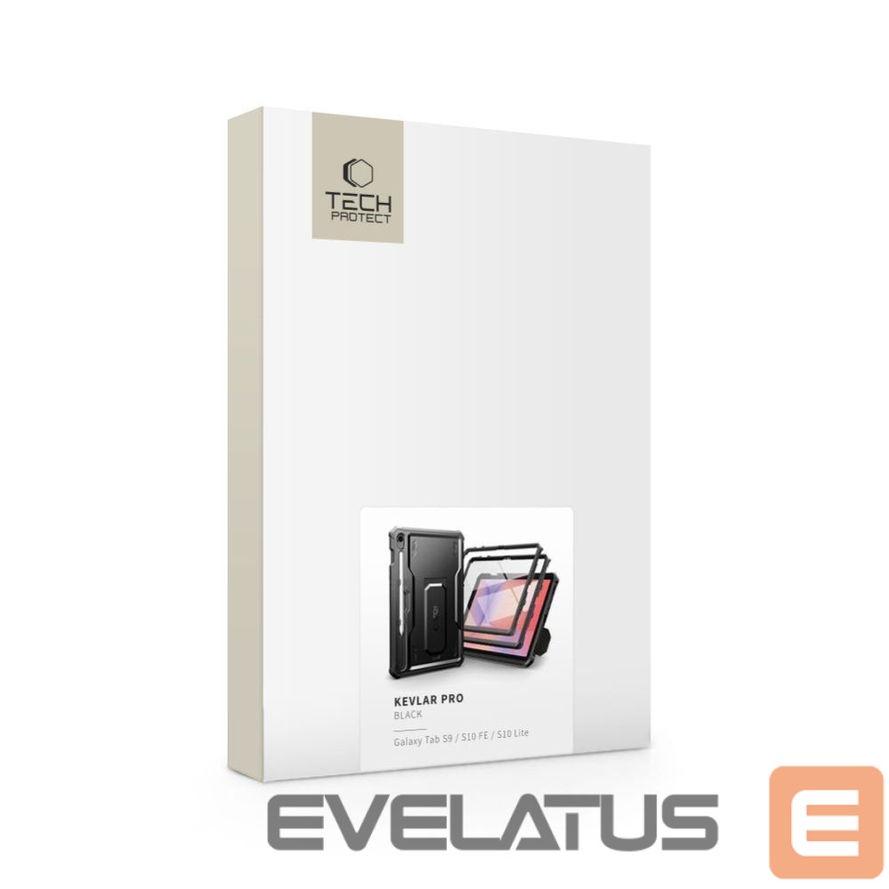 Muud kaubad Tech-Protect Tech-Protect Kevlar Pro Case for Samsung Galaxy Tab S9 - Black