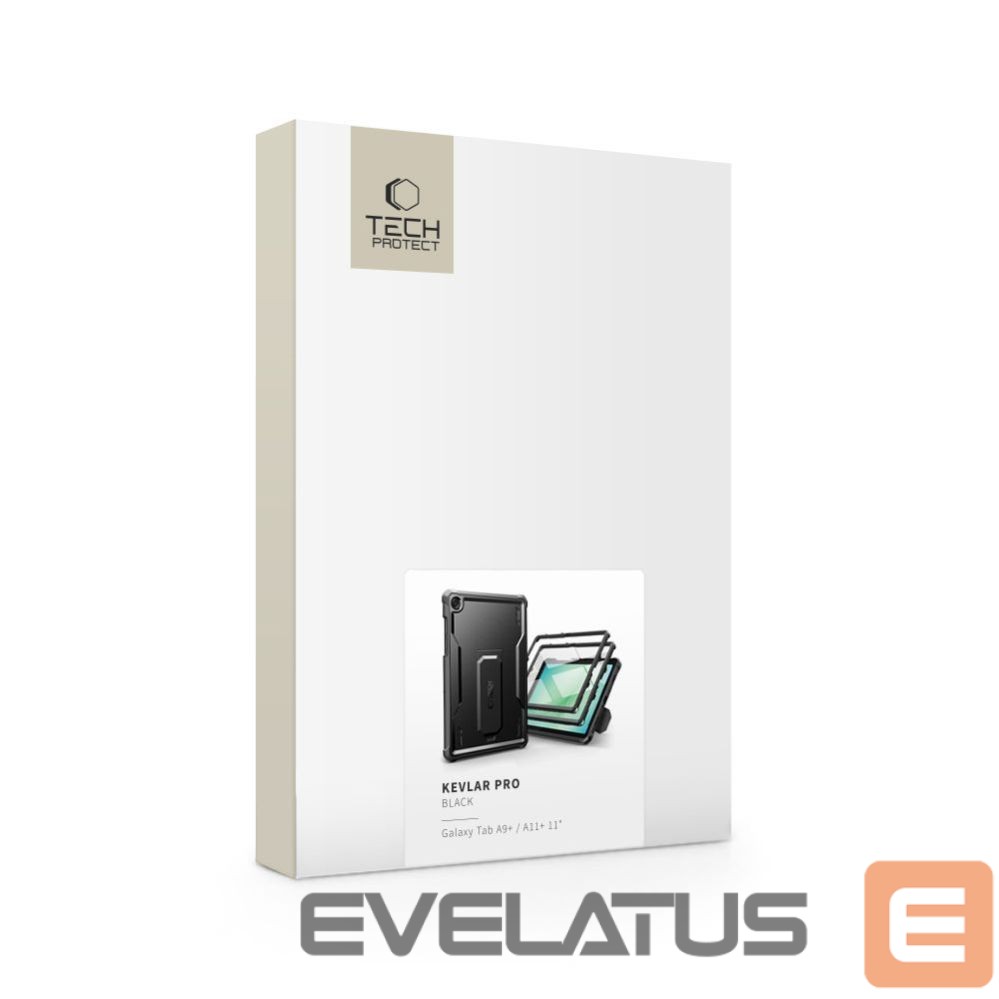 Other goods Tech-Protect Tech-Protect Kevlar Pro Case for Samsung Galaxy Tab A9+ / A11+ - Black