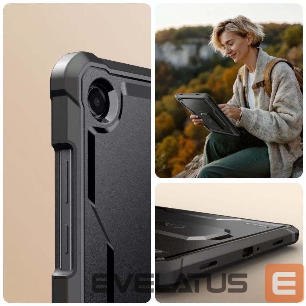 Other goods Tech-Protect Tech-Protect Kevlar Pro Case for Samsung Galaxy Tab A9+ / A11+ - Black