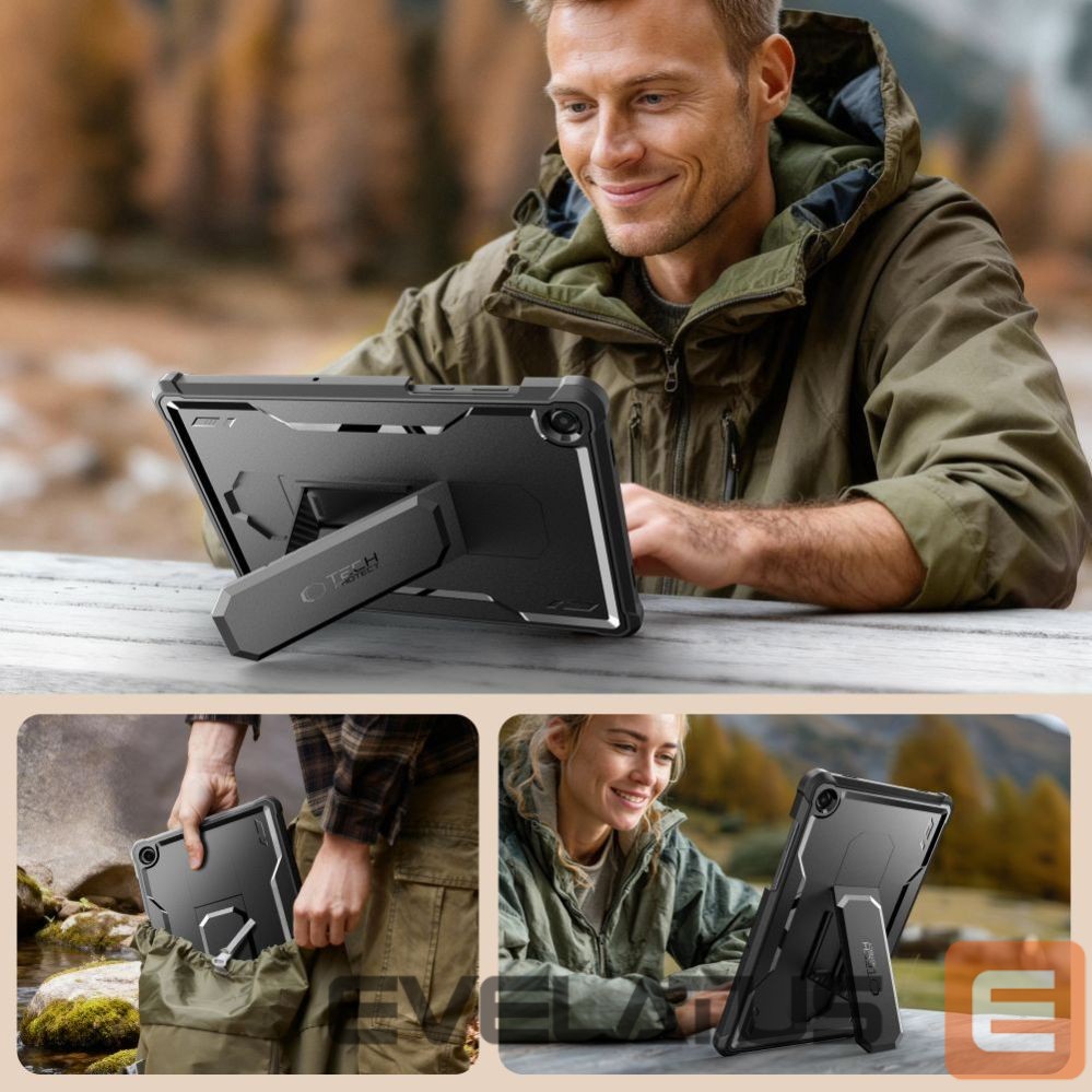 Other goods Tech-Protect Tech-Protect Kevlar Pro Case for Samsung Galaxy Tab A9+ / A11+ - Black