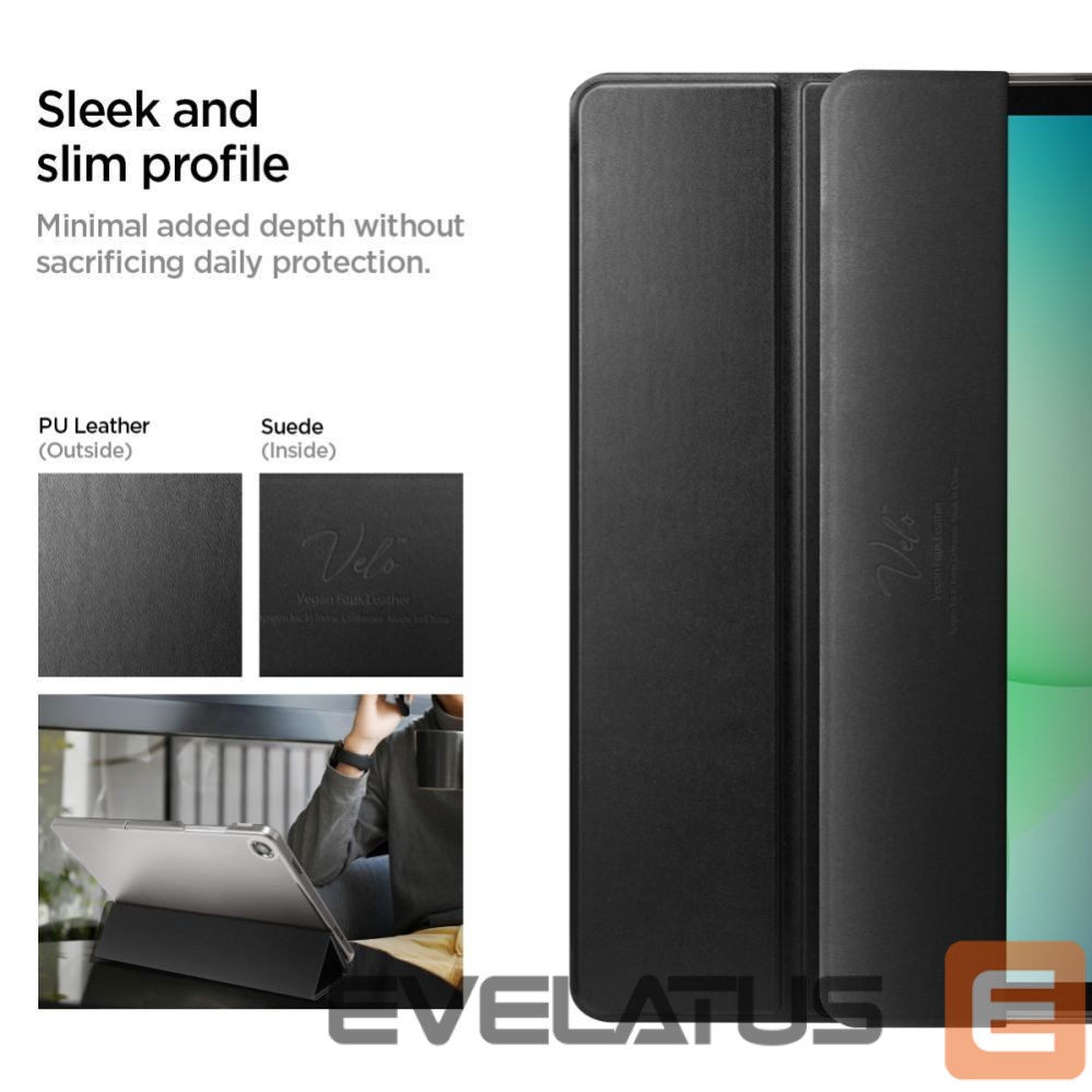 Other goods Spigen Spigen Smart Fold Case for Samsung Galaxy Tab A9+ / A11+ - Black