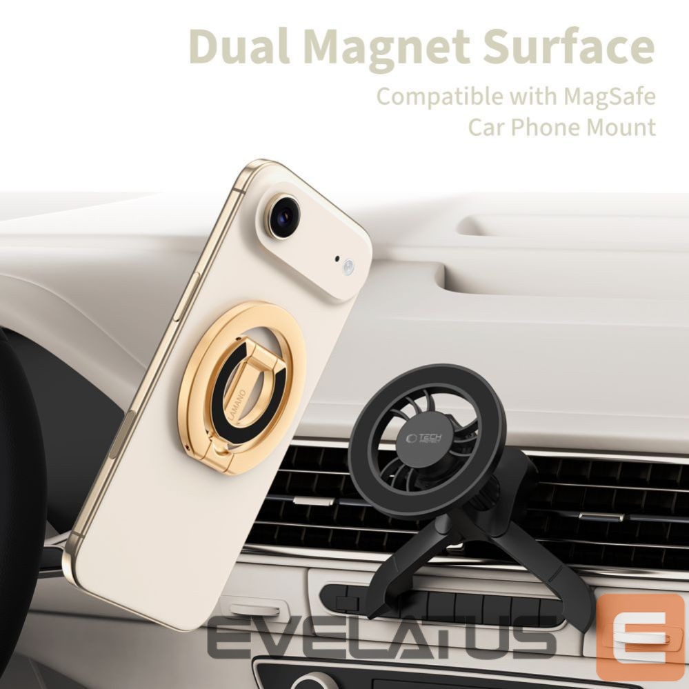 Muud kaubad Tech-Protect Tech-Protect MMR400 Lamano Magnetic Ring for Phone - Gold